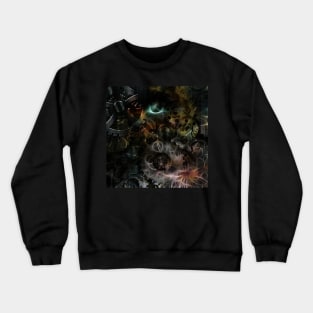 Machine binary abstract Crewneck Sweatshirt